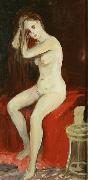 George Benjamin Luks Seated Nude oil painting picture wholesale